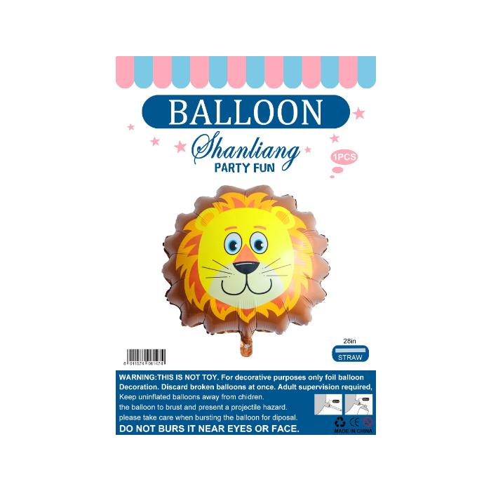 lion animal Foil Balloon for baby shower children Love Celebration Party  Decorate Balloon