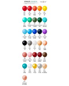 18inch latex balloon 25pcs package high helium quality