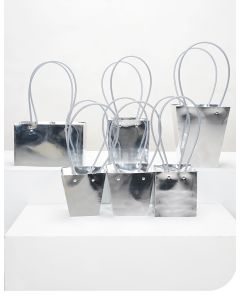 floral decorative box with handle