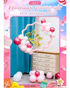 DIY Balloon Stand Kit Pink