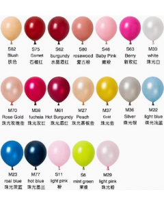 5inch latex balloon 100pcs package high helium quality
