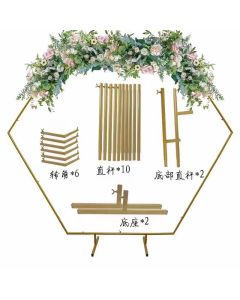 Hexagon Metal Arch Frame