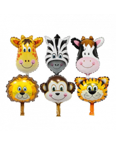 14inch Mini Size Cartoon Balloons Cute Foil Balloons, Balloon-Air Only-Does Not Float baby shower balloon, Decoration balloon