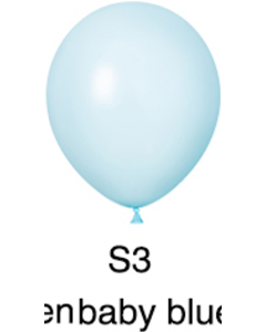 Standard baby blue color color high helium quality latex balloon 5"10"12" difference sizes
