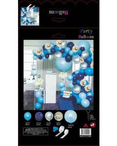 Balloon Garland Kit Royal Blue Mix100PCS