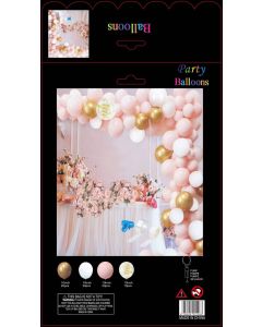 Balloon Garland Kit Gold Pink Mix100PCS