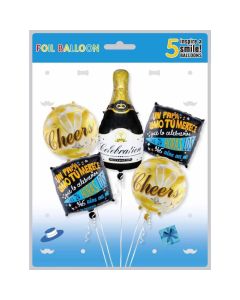 Fathers Day Dia De Padre 5PCS Balloon