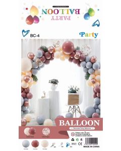 Balloon Garland Kit Mauve Mix 100PCS