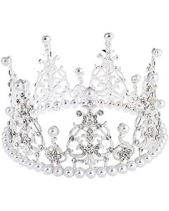 Silver Crown Small Topper 12PCS