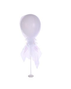 12inch Balloons Transparent Tulle Yarn Mesh Roll Tutu Wedding Bridal Baby Shower