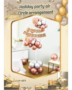 DIY Balloon Stand Kit Rose Gold