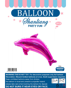 dolphin Foil Balloon for baby shower children Love Celebration Party Decorate Balloon