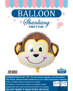 Monkey animal Foil Balloon for baby shower children Love Celebration Party Decorate Balloon
