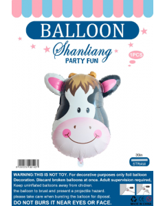 Cow  animal Foil Balloon for baby shower children Love Celebration Party Decorate Balloon