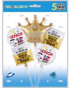 Fathers Day Balloon 5PK