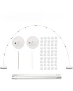 round shape balloon arch fiber balloon stand for party decoration