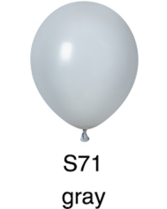 Standard Gray color color high helium quality latex balloon 5"10"12" difference sizes