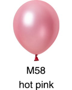 Metallic Hot Pink color high helium quality latex balloon 5"10"12" difference sizes