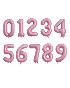 Foil number balloon inflate withhelium gas inflation 40inch happy birthday number balloon party balloons