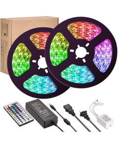 LED Strip Lights 32FT,RGB Strip Lights waterproof colorlight decoration arch with Led light