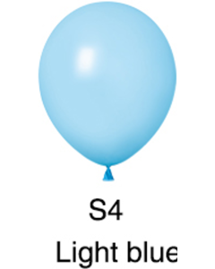Standard light blue color color high helium quality latex balloon 5"10"12" difference sizes
