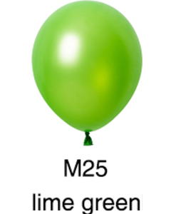 Metallic Lime green color high helium quality latex balloon 5"10"12" difference sizes