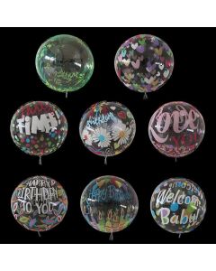 20inch Transparent Bobo Ballons Foil Helium Bubble Balloon Wedding Marriage Birthday Party Decoration Air Globos Toys