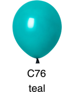 Standard Teal color color high helium quality latex balloon 5"10"12" difference sizes
