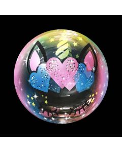 Printing Transparent Bobo Ballons Foil Helium Bubble Balloon Wedding Marriage Birthday Party Decoration Air Globos Toys