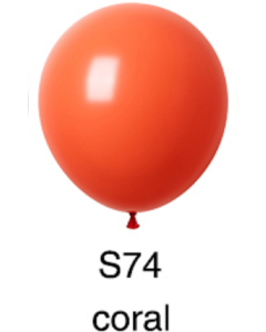 18inch standard coral color high helium quality latex balloon for decoration use