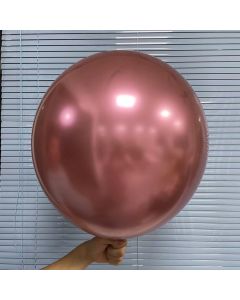 18inch Shinny Chrome Latex Balloon Multiple Colors Helium Available Metal color Balloon 2 pcs pack