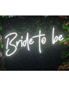 Led Bride to be Neon Light Sign for Marriage Wedding Party Room Decoration Dimmable Neon Signs 