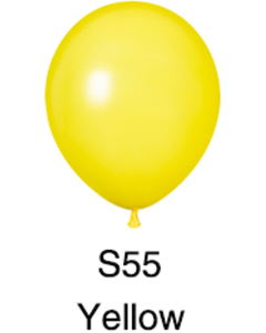 Standard yellow color color high helium quality latex balloon 5"10"12" difference sizes